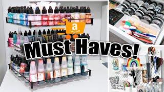 9 AMAZON Craft Room Organization MUST HAVES