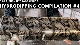 BEST HYDRO DIPPING COMPILATION ON YOUTUBE #4 Rifle Stocks Chrome  BAG R BUCK HYDROGRAPHICS