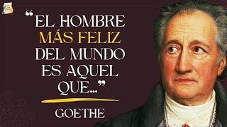El legado de Goethe a través de sus sabias reflexiones I Citas para reflexionar