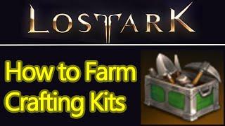 Lost Ark adept crafting kit locations guide apprentice crafting kit expert crafting kit how to get