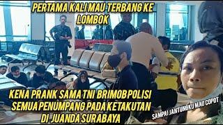 Prank Istri Sampai Menangis Ketakutan Di Juanda SurabayaPeluk Memey Erat-EratPertama Ke Lombok