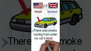 American English VS British English part6 #shorts اللهجة الامريكية والبريطانية