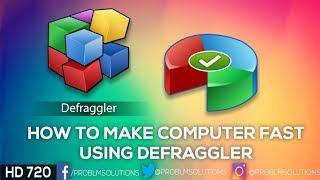 How to make computer faster using piriform defraggler Professional