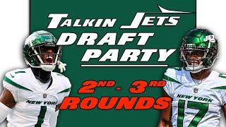 🟢 Talkin Jets Draft Party - 2nd & 3rd Rounds