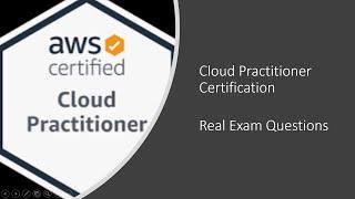 100% pass AWS Cloud Practitioner certification - Part 7