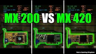 GeForce2 MX 200 vs GeForce4 MX 420 Test In 8 Games No FPS Drop - Capture Card