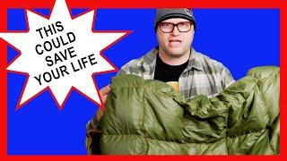 Ultimate Holiday Gift Blanket Get Out Gear Down Puffy Blanket for Backpacking Camping & ECT