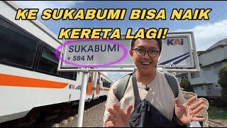 KA PANGRANGO UDAH BISA DARI ST. BOGOR  BARENG COMMUTER LINE YEAY KE SUKABUMI BISA NAIK KERETA LAGI