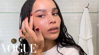 Zoë Kravitzs Guide to Summertime Skin Care and Makeup  Beauty Secrets  Vogue