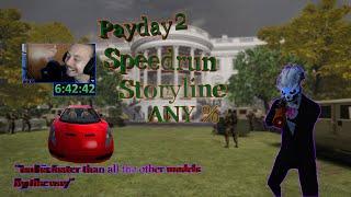 Payday 2 Speedrun World Record Storyline any% 64242 Full Video