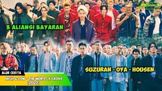 SUZURAN DAN HOUSEN BERGABUNG DENGAN SMA OYA  Alur Cerita Film - HIGH & LOW The Worst X 2022