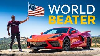 The Best Sports Car is... AMERICAN?  2023 Corvette Review  4K