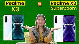 Realme X3 and X3 SuperZoom launch price and specifications