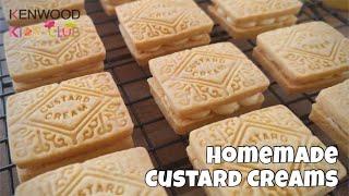 Custard Creams  Baking with Kids  How to  Homemade Biscuits  Recipe  Kenwood Kids Club  Ep141