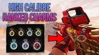 Y6S4 High Calibre RANKED CHARMS - Complete Showcase IN-GAME - Rainbow Six Siege