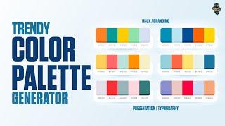 The Best and Trendy Color Palette Generator for Graphic Design  Hindi