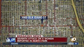 Woman was attacked from behind punched in the face in North Park attack