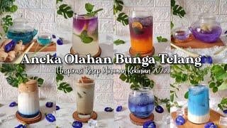 Bikin Minuman Ala Cafe  Resep Minuman Kekinian - Membuat Minuman Bunga Telang