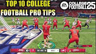 TOP 10 TIPS TO WIN MORE GAMES IN COLLEGE FOOTBALL 25