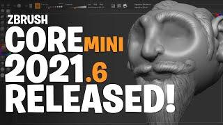 ZBRUSH CORE Mini 2021.6 RELEASED