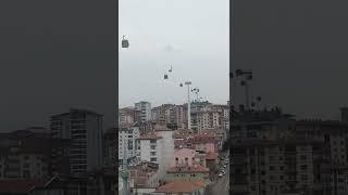 Ankara şentepede kopan teleferik