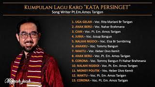 KATA PERSINGET ALBUM AUDIO   Karya AMOS TARIGAN