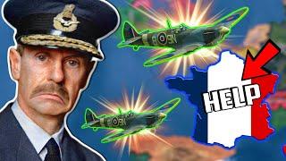 Can You Save France in 1940 With Just An Air Force? Hearts of Iron 4