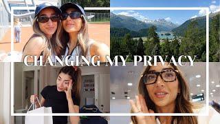 CHANGING MY PRIVACY ONLINE + Going To St Moritz  Amelia Liana