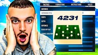 The 4231 is BROKEN  FC24 Best Pro Custom Tactics 