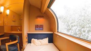 Riding the Sleeper Train in Japan on a Heavy Snow Day Tokyo→Izumo-shi