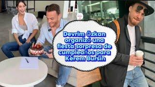 Devrim Oskan organizó una fiesta sorpresa de cumpleaños para Kerem Bursin #kerembursin #bluecave