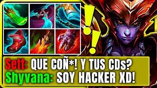 ¡DESCUBRE la NUEVA BUILD HACKER de SHYVANA que NO TIENE COOLDOWNS y ESTA DESTRUYENDO EUROPA