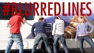 Robin Thicke BLURRED LINES Parody - made in our RV