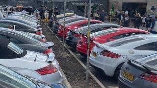 140 Audi TTs hits the motorist on a packed out Audi Saturday social.. part 1