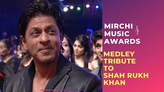 Romantic medley tribute to Shahrukh Khan by Bollywood Singers  Mirchi Music Awards  Radio Mirchi