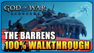 God Of War Ragnarok - The Barrens  All Collectible Locations Walkthrough