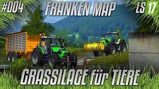 LS17 - Franken Privatumbau #004 - GRASSILAGE für TIERE HD german