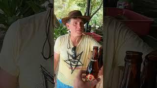 Luke Damant tries Red Horse beer with his dad in The Philippines  #shorts