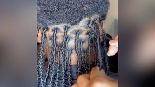 EVEN THOUGH YOUR HAIR IS SHORT YOU COULD STILL GET THE PERFECT KNOTLESS SOFT LOCS  WATCH TO SEE HOW