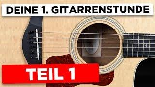 Gitarre lernen 4 Akkorde greifen & wechseln lernen + 1 einfaches Lied & weitere Tipps