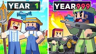 Surviving 999 Years of WAR In Minecraft