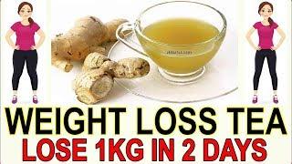 Ginger Tea for Weight Loss  Lose 1Kg In 2 Days
