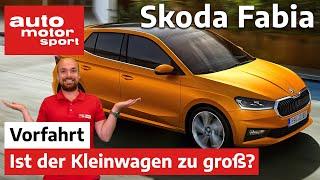 Skoda Fabia 2021 Zu groß für einen Kleinwagen? – FahrberichtReview  auto motor und sport