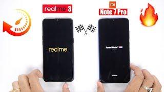 Redmi Note 7 Pro vs Realme 3 Speedtest Comparison & RAM Management 