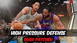 HIGH PRESSURE DEFENSE - NBA 2K19 DEFENSE TUTORIAL.