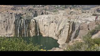 Shoshone WaterFall. Idaho.   Lowflow #waterfalls #waterfall