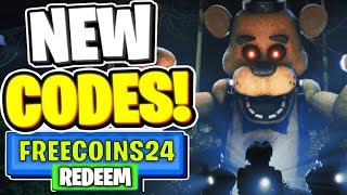 ALL *NEW* SECRET WORKING CODES FOR FIVE NIGHTS TD IN JULY ROBLOX FIVE NIGHTS TD CODES 2024