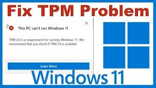  Fix TPM Error  How to Fix TPM Error for Windows 11  Easy way  DELL  Full Tutorial  TPM DELL