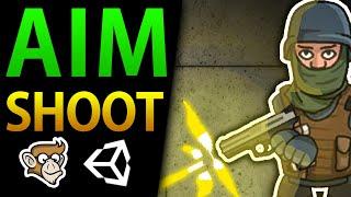 Aim at Mouse in Unity 2D Shoot Weapon Unity Tutorial for Beginners