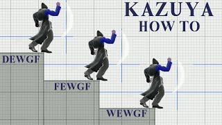 Kazuya Guide Movement into Electrics DEWGF FEWGF DDEWGF WEWGF SSBU